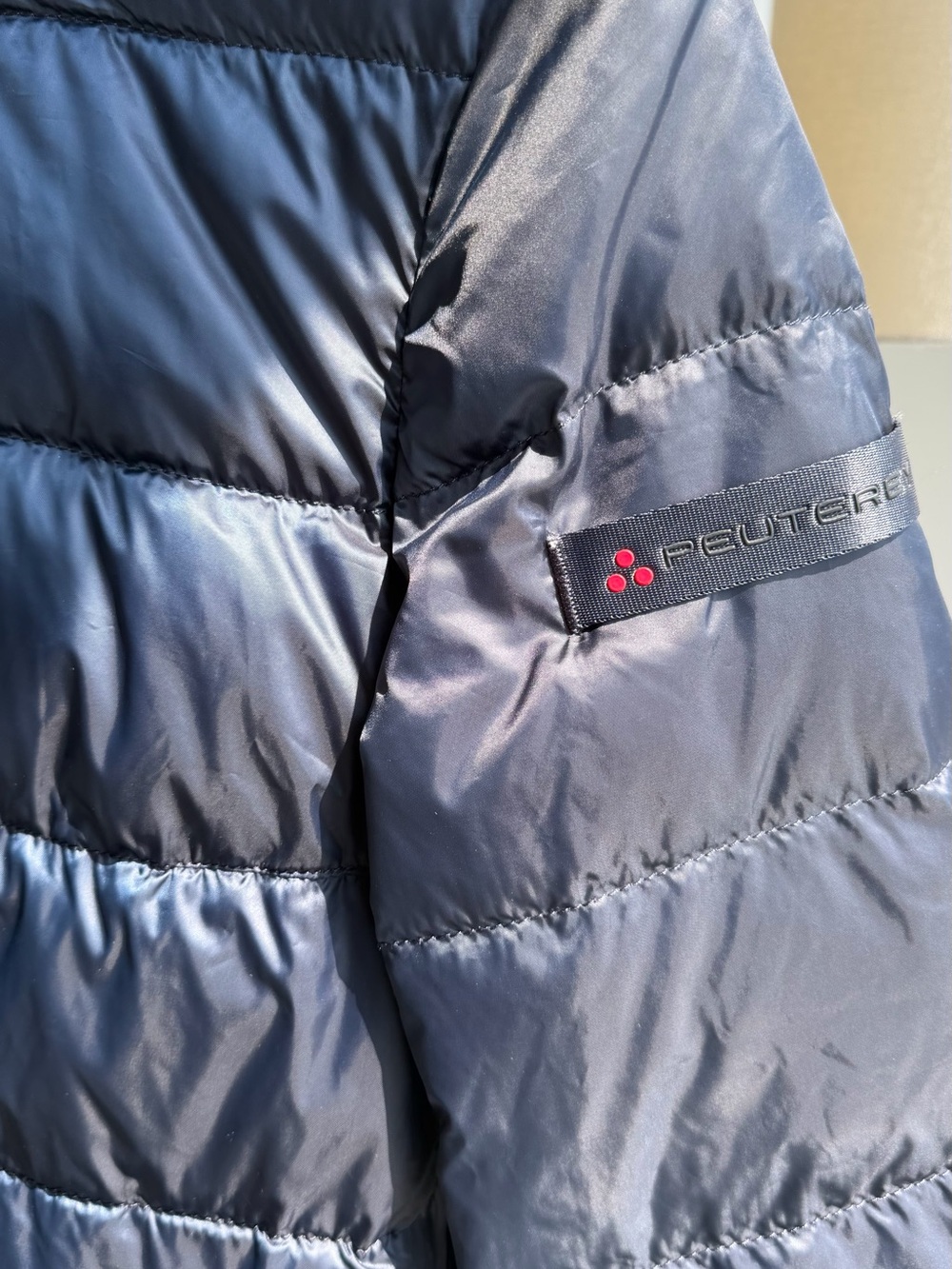 Peuterey Navy Lightweight Quilted Puffer Jacket